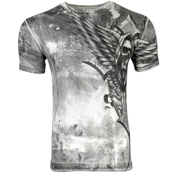 Xtreme Couture by Affliction Men's T-Shirt Last Scream Skull Biker S-5XL - Picture 3 of 7